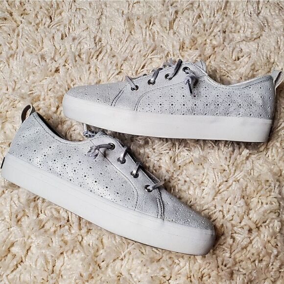 SPERRY Crest Vibe Perforated Top-Sider Slip On Shoes - Picture 5 of 7